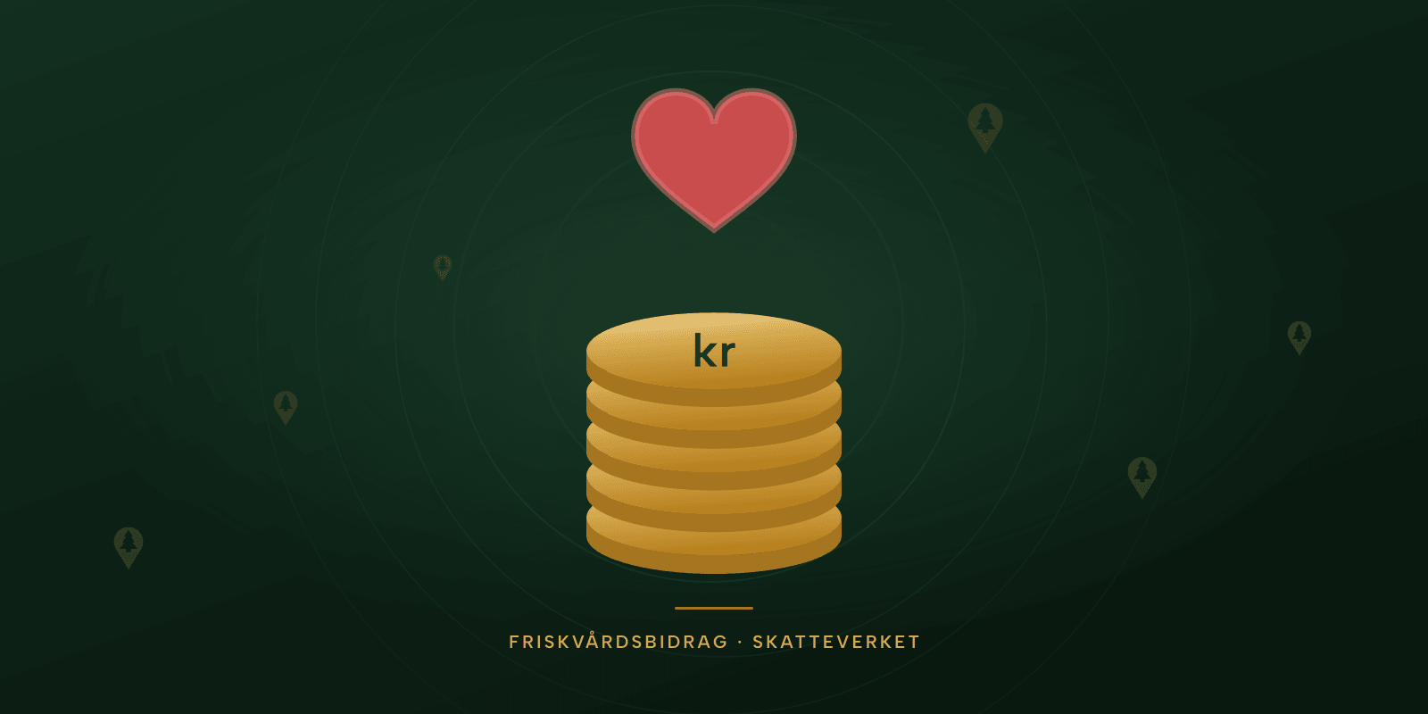 En trave mynt under ett hjärta