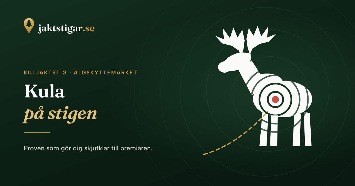 Kula på stigen – kuljaktstigen och proven som gör dig skjutklar till premiären